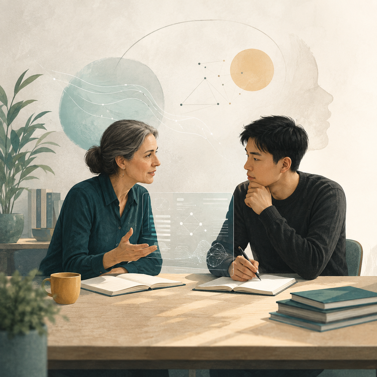 Topic thumbnail for ai & people research