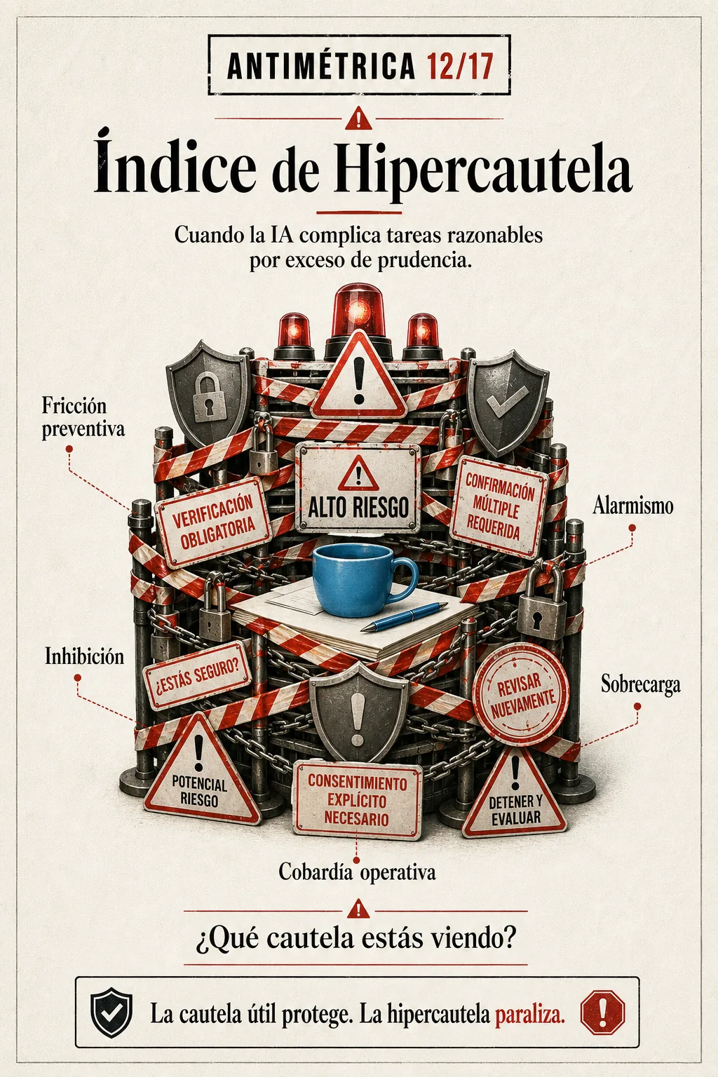 Antimétrica 12: Índice de Hipercautela